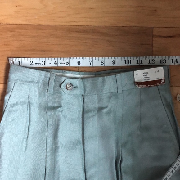 Stanley Blacker Trousers light blue/grey marked size 10 but fits like a 2/4 NWT - Picture 5 of 7